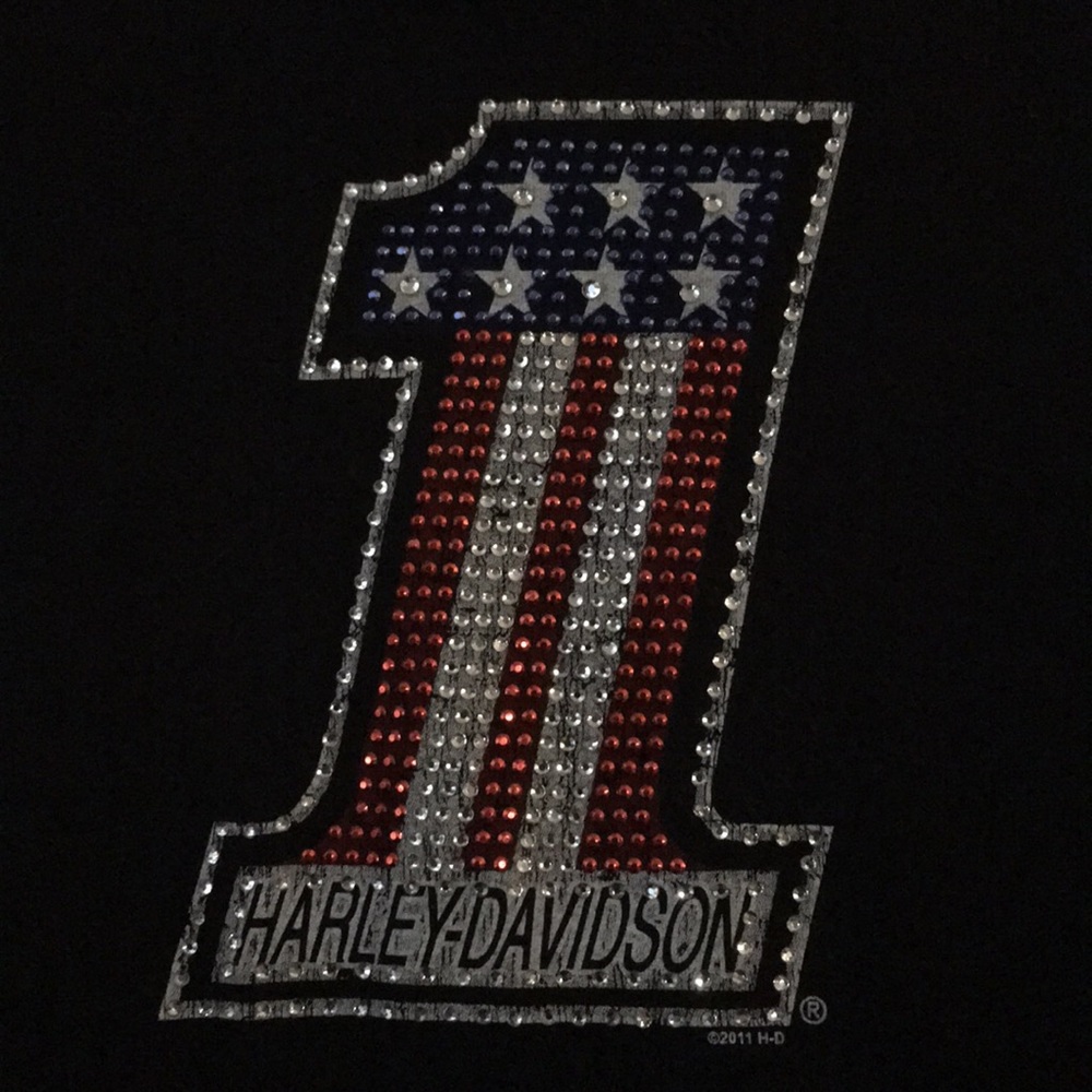 Harley Davidson bling t-shirt